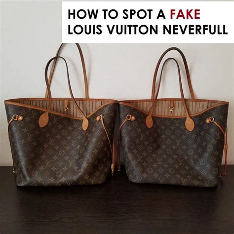 fake louis vs real louis vuitton|louis vuitton neverfull knockoff.